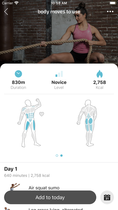 HER Power Lifestyle and Fitnes Screenshot