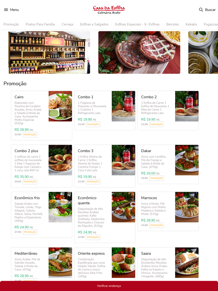 Casa da Esfiha Comida Árabe