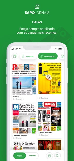 SAPO Jornais on the App Store