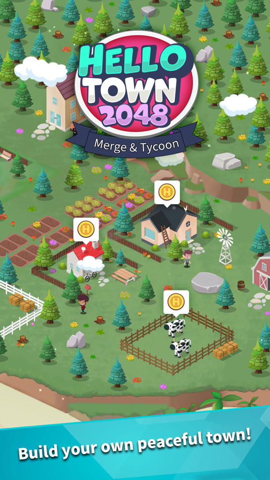 Hello Town 2048 - Merge Tycoon - 1.7 - (iOS)