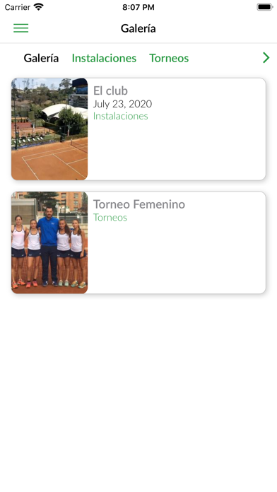 RAQUETA BOSQUES Screenshot