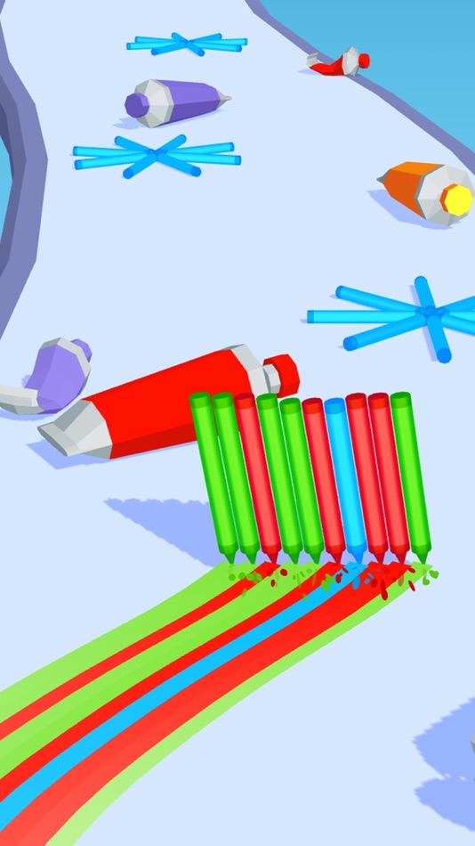 #4. Pencil Rush 3D (iOS) By: Gismart