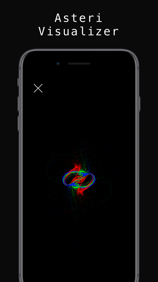 #1. Asteri - GenerativeArt (iOS) 由: Kaoru Matarai