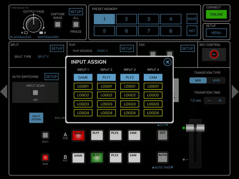 #6. V-1HD+ Remote (iOS) 由: Roland Corporation