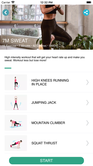 Screenshot 4 of Workout of the day App