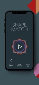 Match The Shape Game screenshot #1 for iPhone
