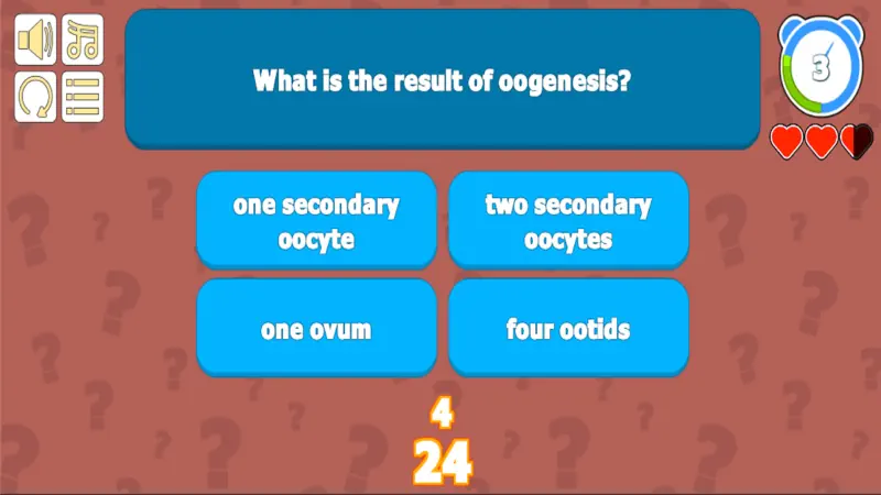 Reproductive System Quiz screenshot 4 of 5