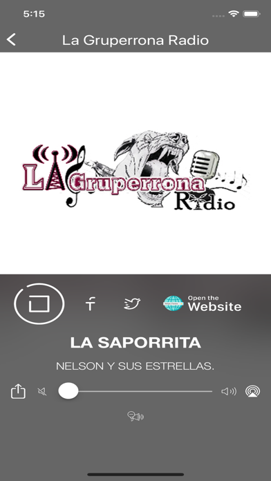La Gruperrona Radio Screenshot