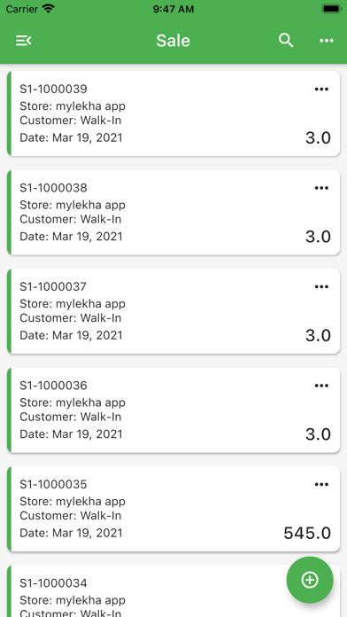 MyLekha Dashboard Screenshot
