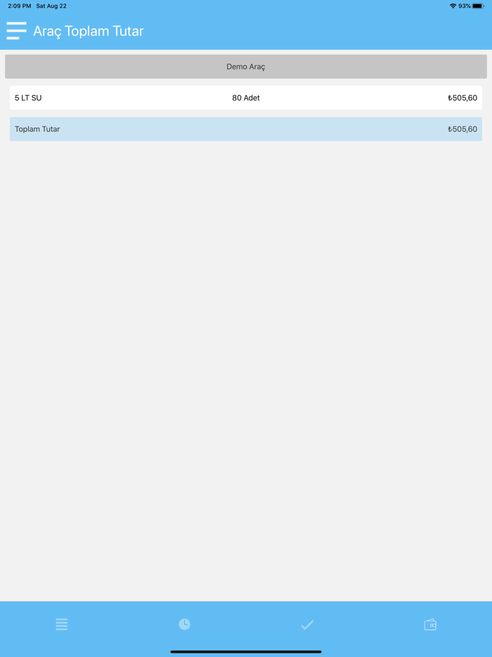 Aybit Tüp Su Araç Uygulaması