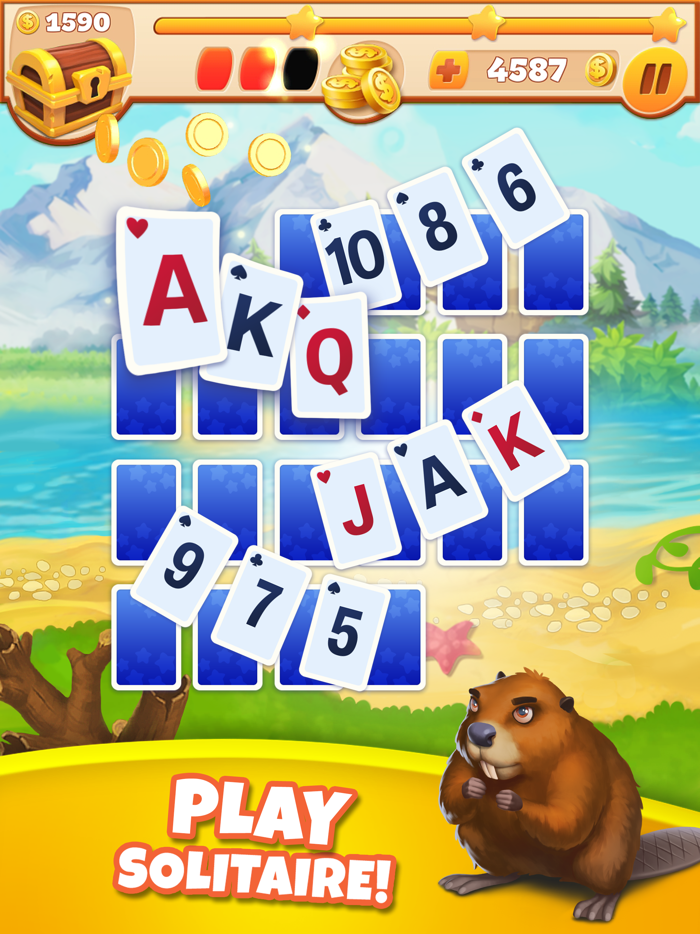 Solitaire Tribes：Tripeaks game