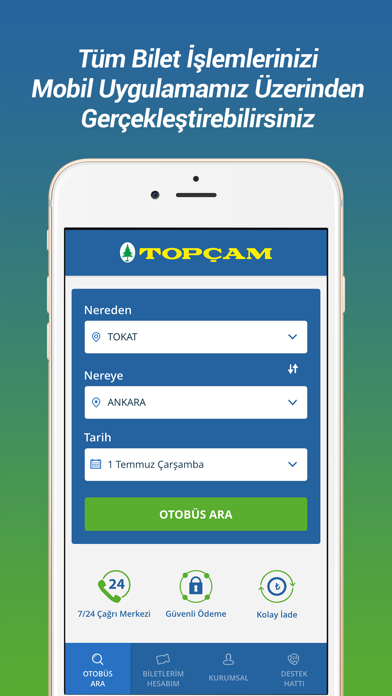 Topçam Turizm Screenshot