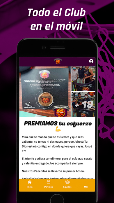 Screenshot #1 pour PABLO ZEBALLOS BALONCESTO