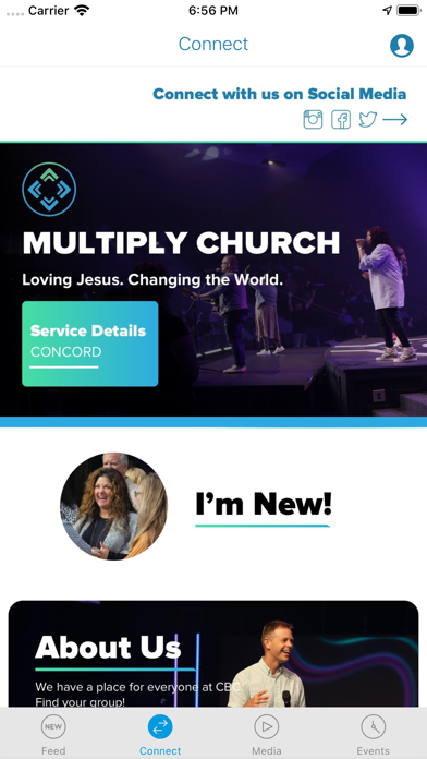 Multiply Family of Churches Screenshot