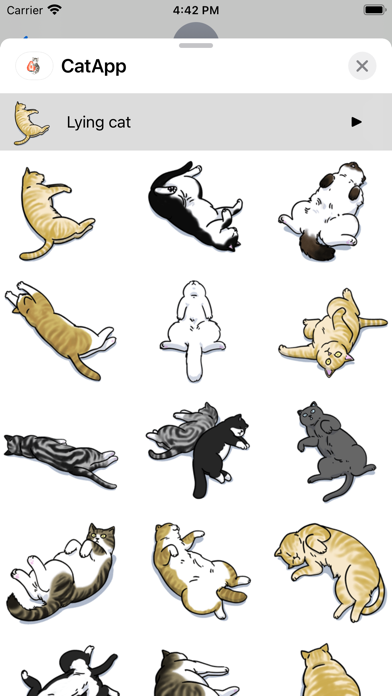Kitty Stickers! Screenshot