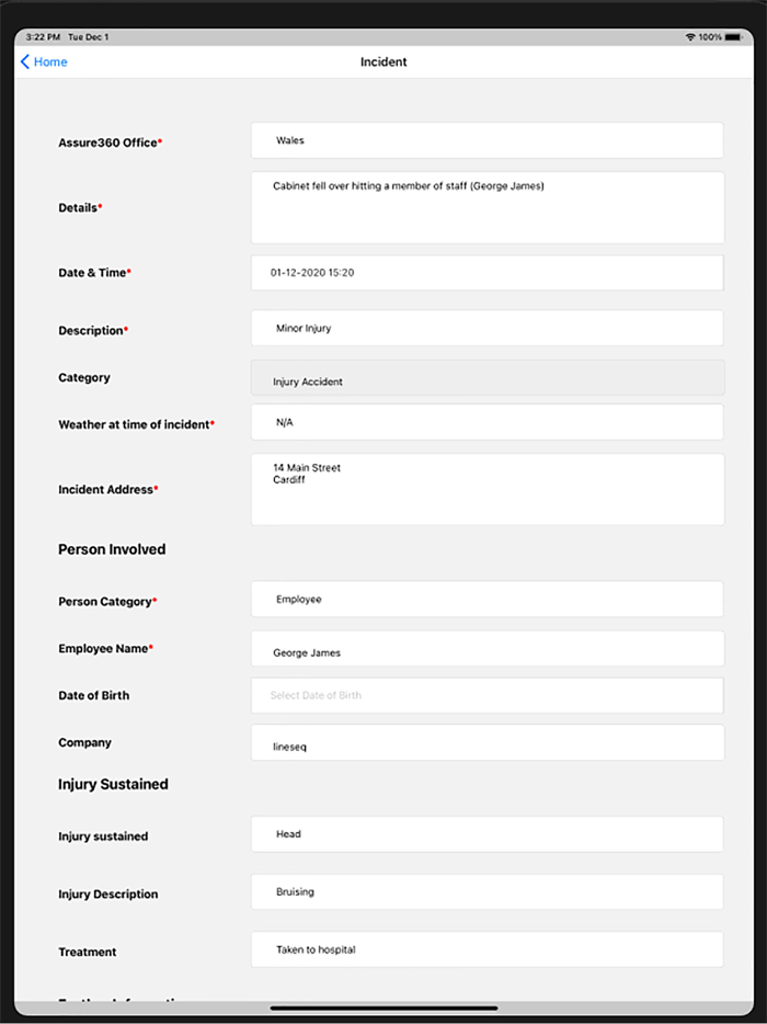 Assure360 Incident 2