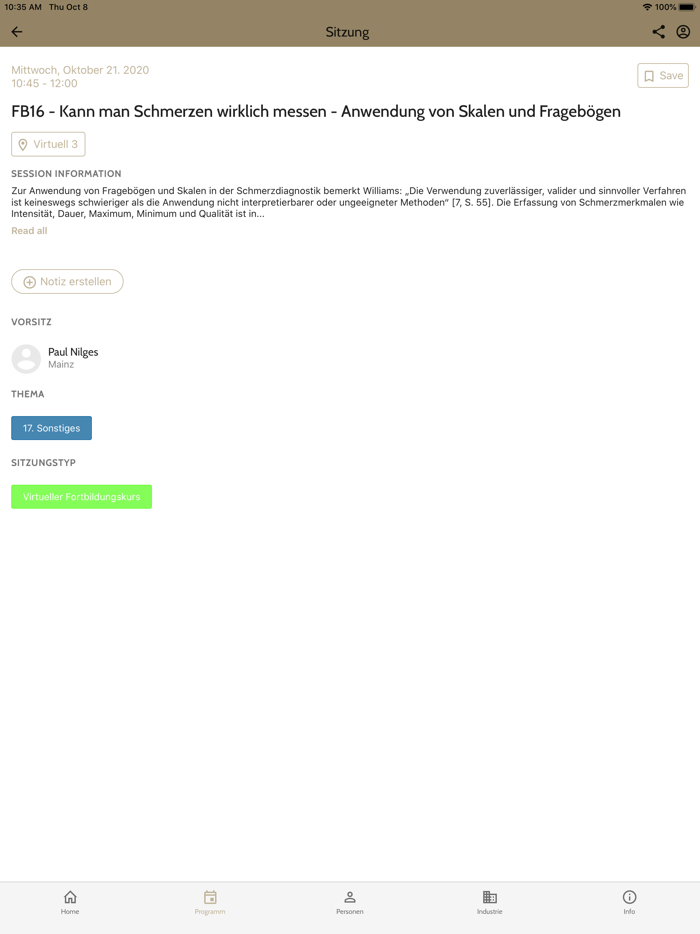 Deutscher Schmerzkongress 2020