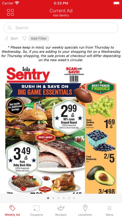 Sentry Food