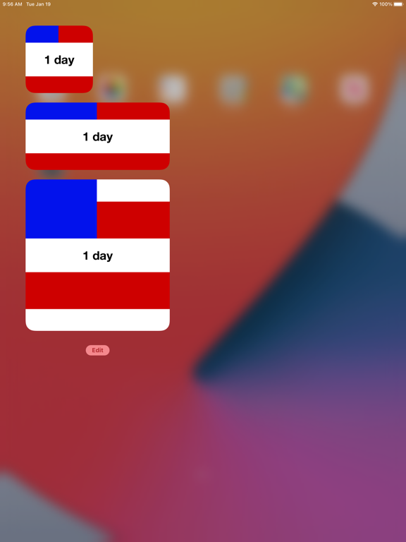 Screenshot #5 pour Inauguration Countdown Widget