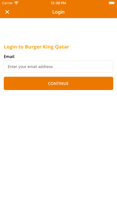 Burger King Qatar Screenshot