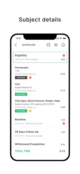 Game screenshot ClinicalDataS apk