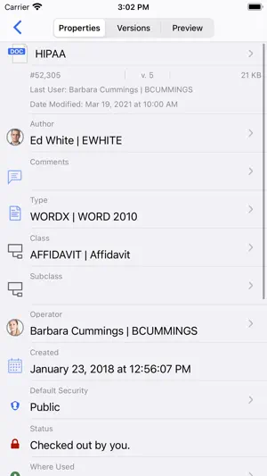 iManage Work 10 For Ivanti screenshot 3