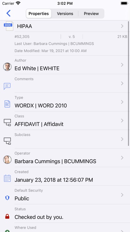 iManage Work 10 For Ivanti