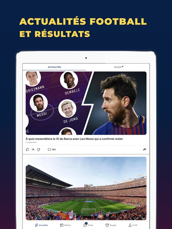 Screenshot #4 pour Barcelona Live – Buts & Actu.