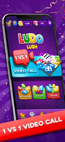 Game screenshot Ludo Lush-Ludo with Video Chat apk