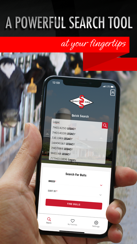 #5. Select Sires Mobile (iOS) 来自: Select Sires, Inc.