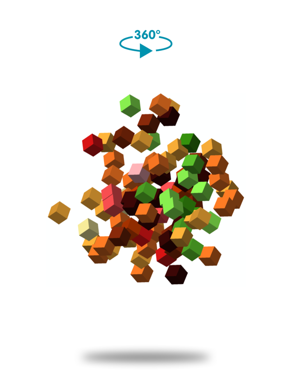 Screenshot #4 pour Cube Crowd - 3D brain puzzle -