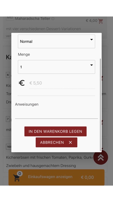 Maharadscha Rosenheim Screenshot