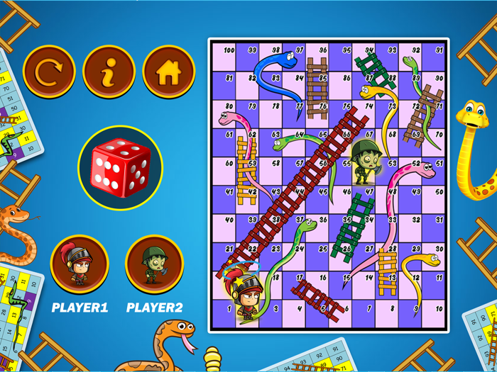 Sticky Snake Ladder