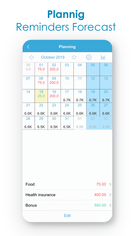 #6. Budget Expense Tracker/Manager (iOS) By: RARUS-SOFT, OOO