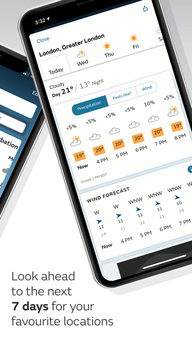 Screenshot #2 pour Met Office Weather Forecast