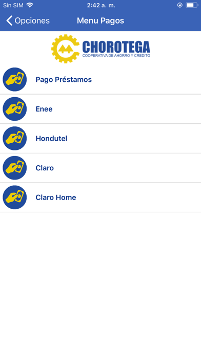 Chorotega Móvil Screenshot