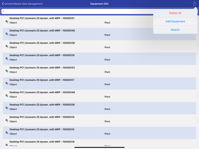 Unvired Master Data Manager