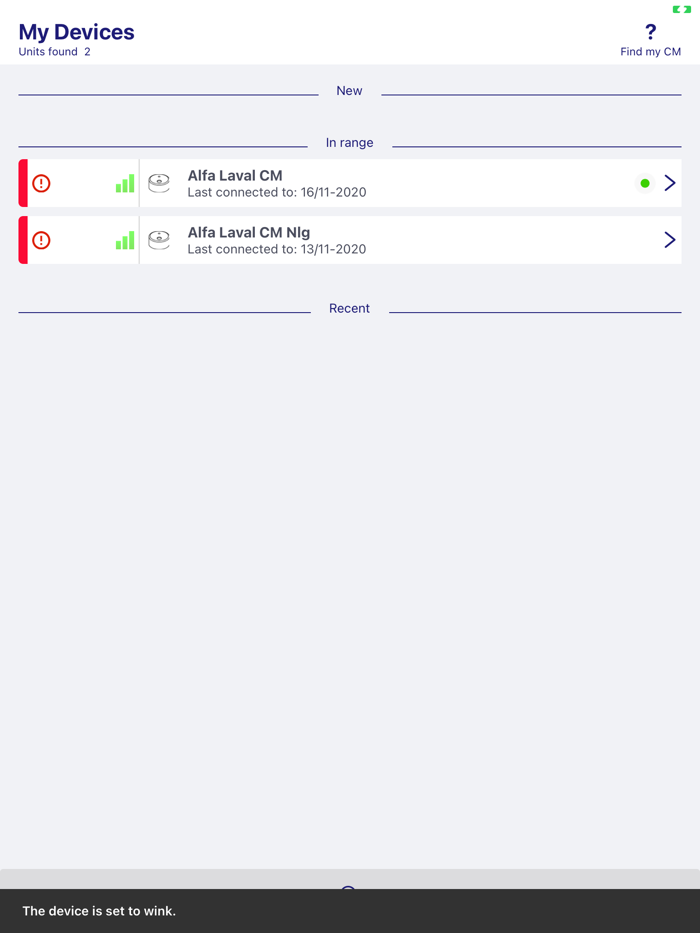 Alfa Laval Condition Monitor