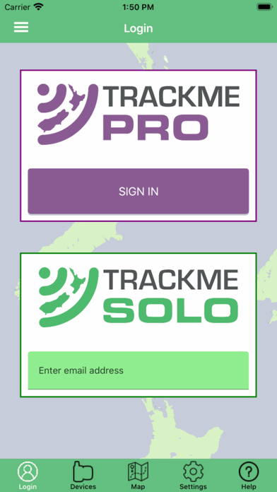 TrackMe Pro Screenshot