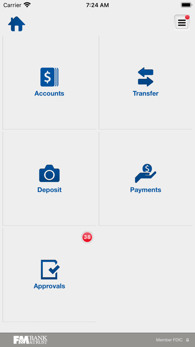 F&M Bank & Trust Business Screenshot