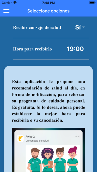 Screenshot #2 pour Mi pie diabético