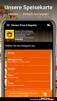 monaco pizza münchen iphone screenshot 4