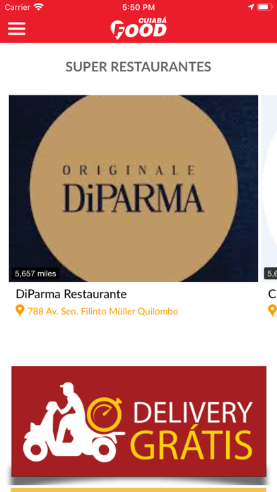 Cuiabá Food Screenshot