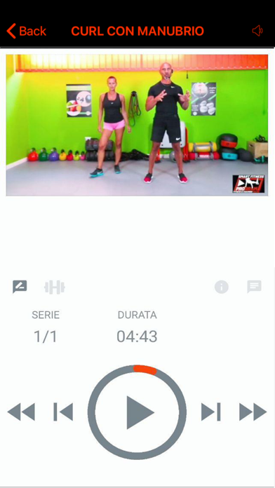 Smart Fitness App Screenshot