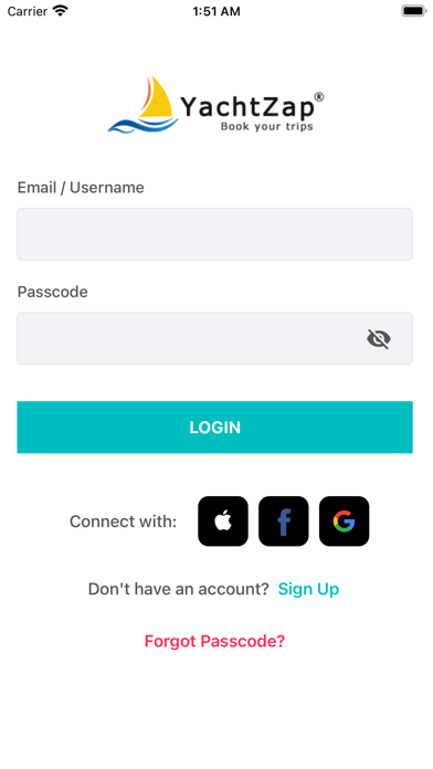 YachtZap Screenshot