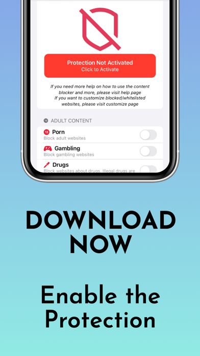 PornBlock - Block Porn & Ads Screenshot