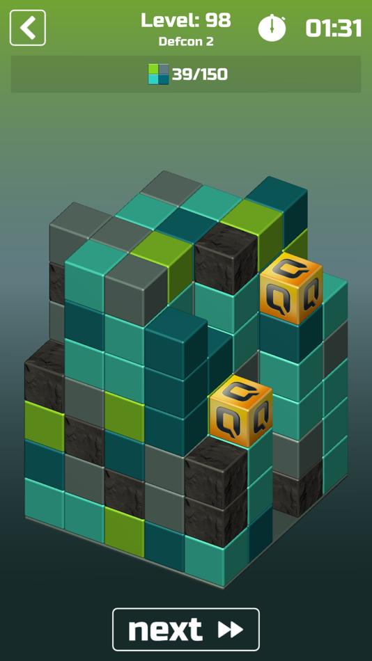 #10. Qbic 3D (iOS) Av: Konrad Kubis