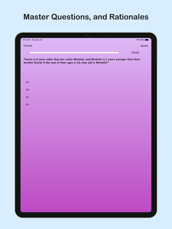 Screenshot #4 pour ASVAB Self-Paced
