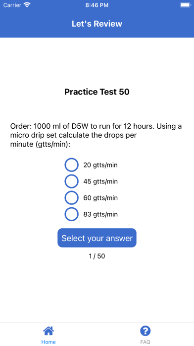 Prometric Reviewer for Nurses Screenshot