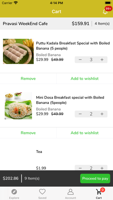 Pravasi Cart - Buyer Screenshot
